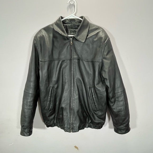 Vintage Modern Elements Women’s Black 100% Genuine Leather Motorcycle Jacket - Picture 2 of 14